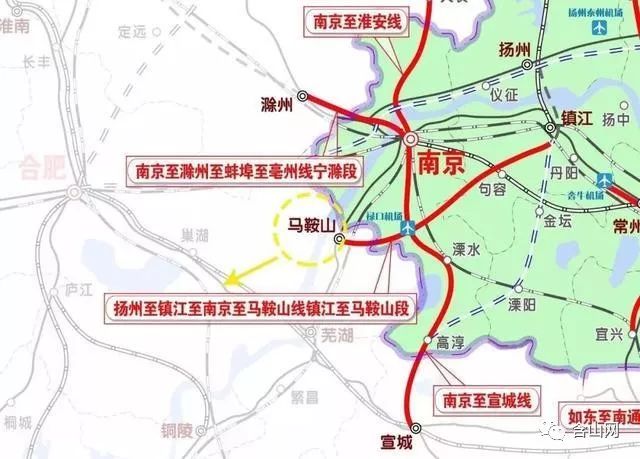 经过含山的铁路启动!扬马城际铁路最新消息来了!